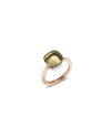 Pomellato Classic Ring Rose Gold 18kt, White Gold 18kt, Lemon Quartz (watches)
